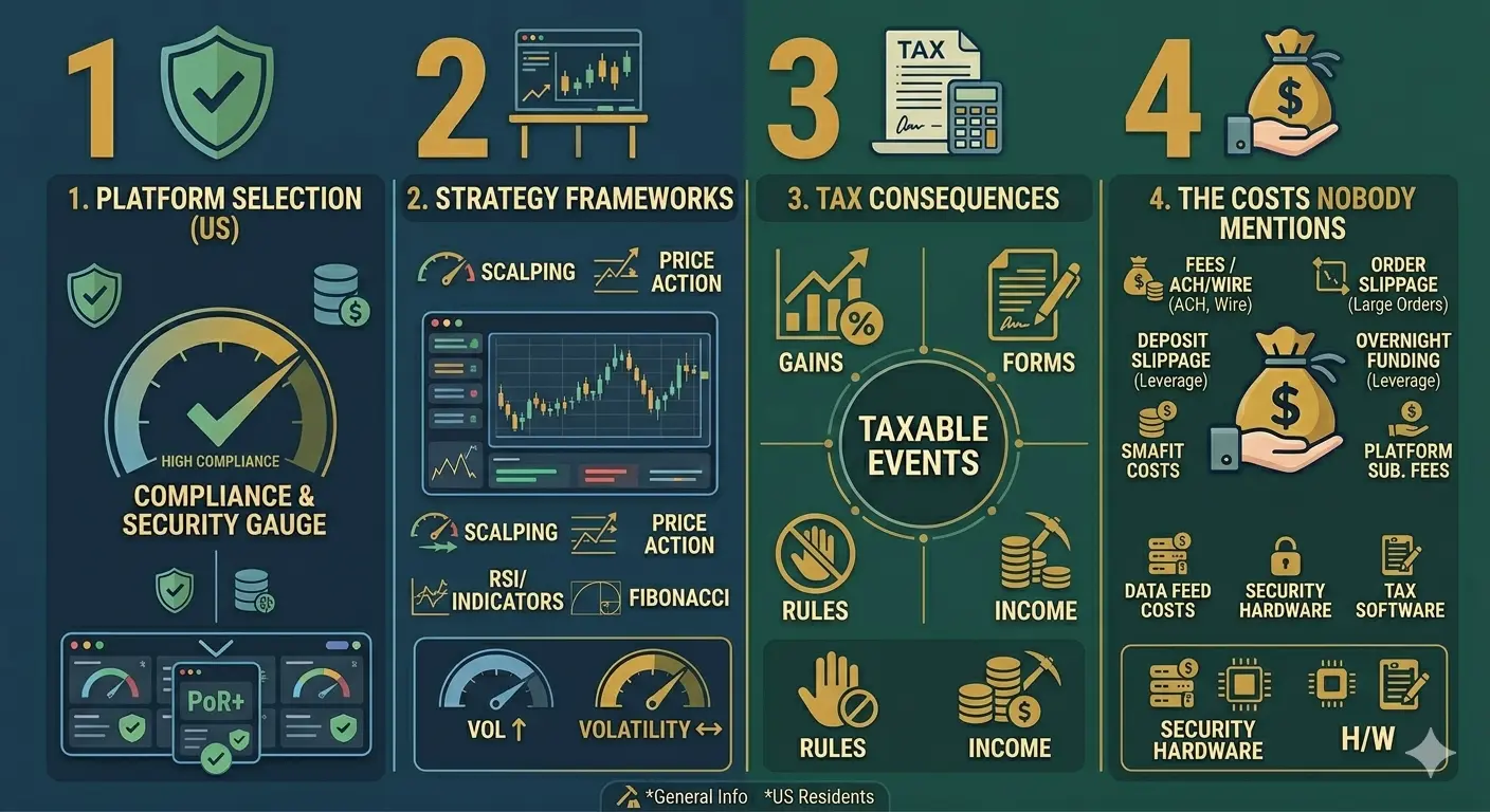 Platform Selection Rationale Crypto Day Trading in the United States: Platform Selection, Strategy ...